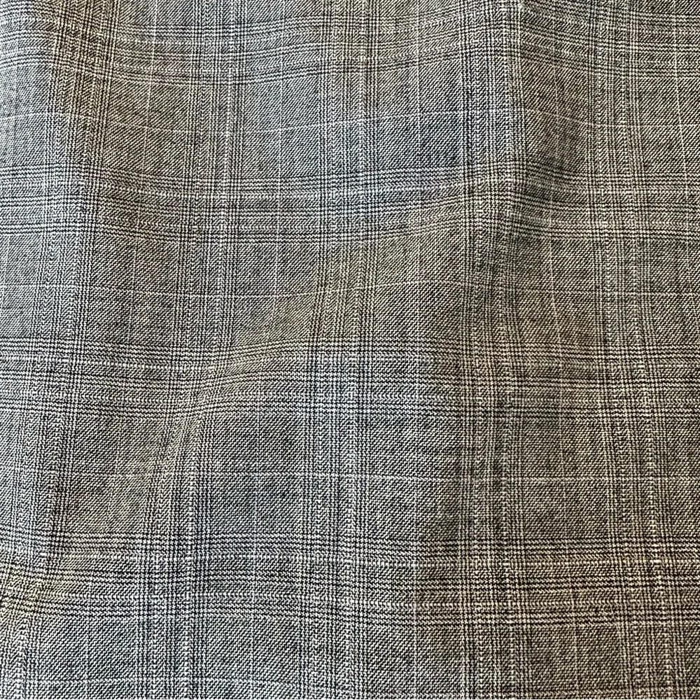 Banana Republic Gray Plaid Pencil Skirt - Picture 7 of 10